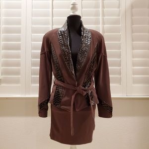 Cache 2 piece Jacket & Skirt